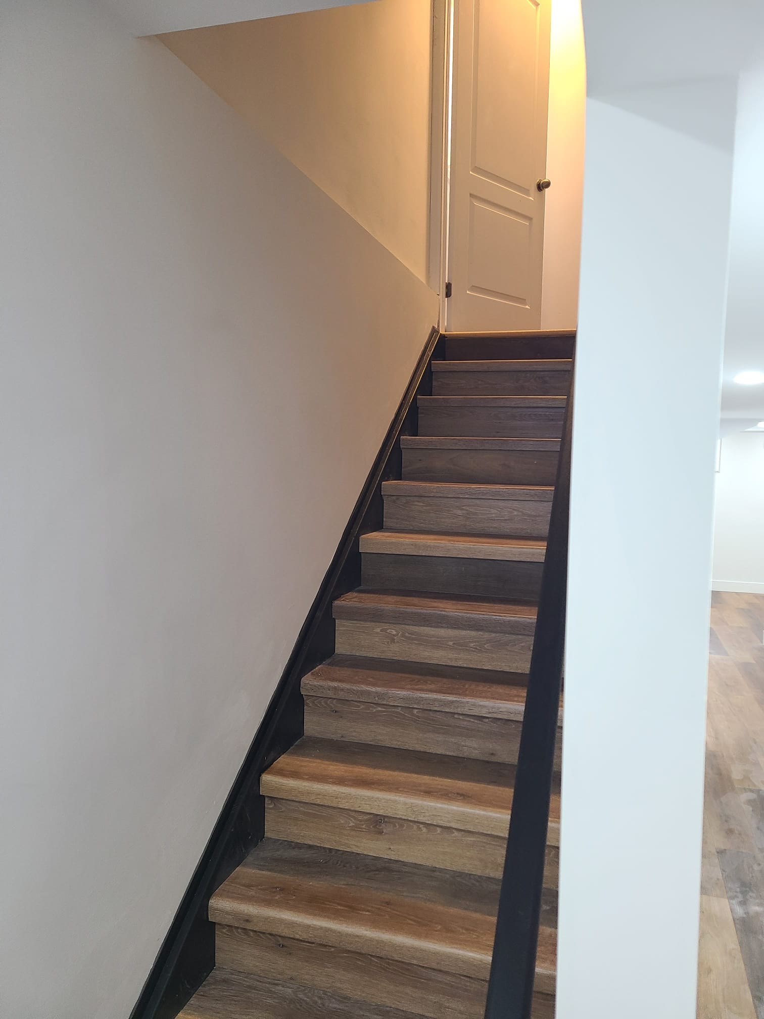 Custom staircase remodel